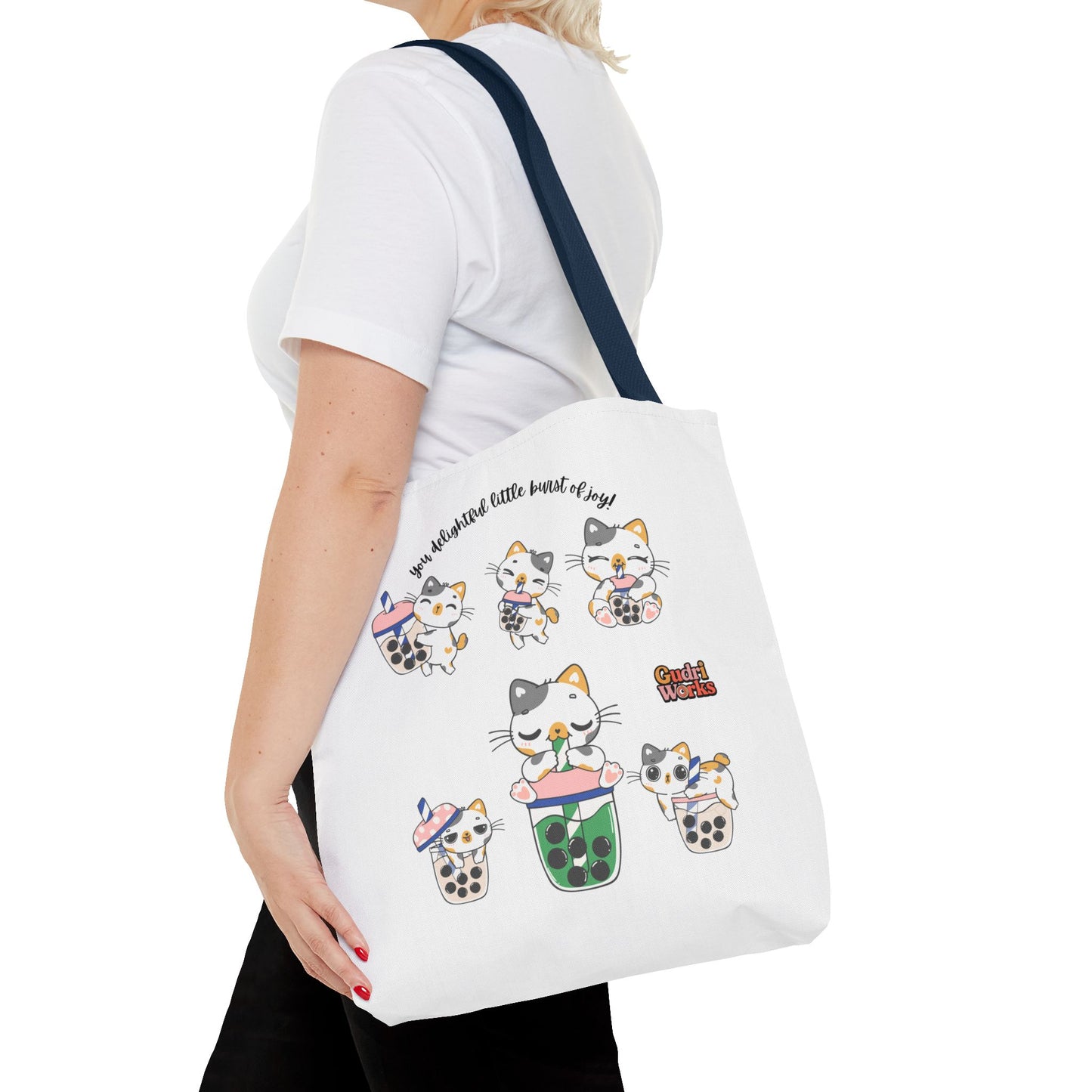 Tote Bag - White - Boba