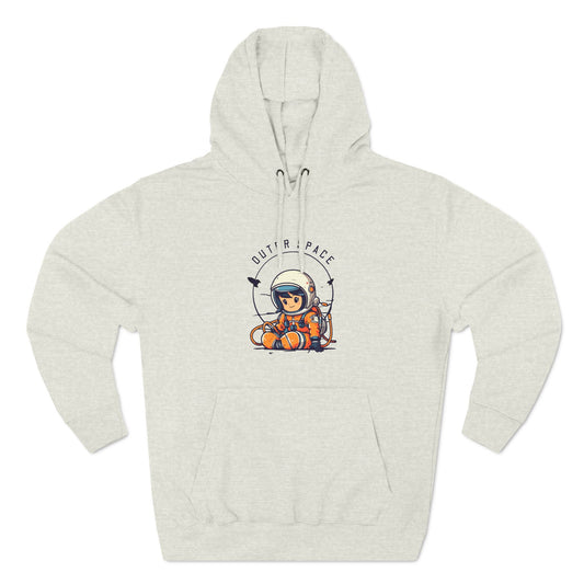 Three-Panel Fleece Hoodie - Space