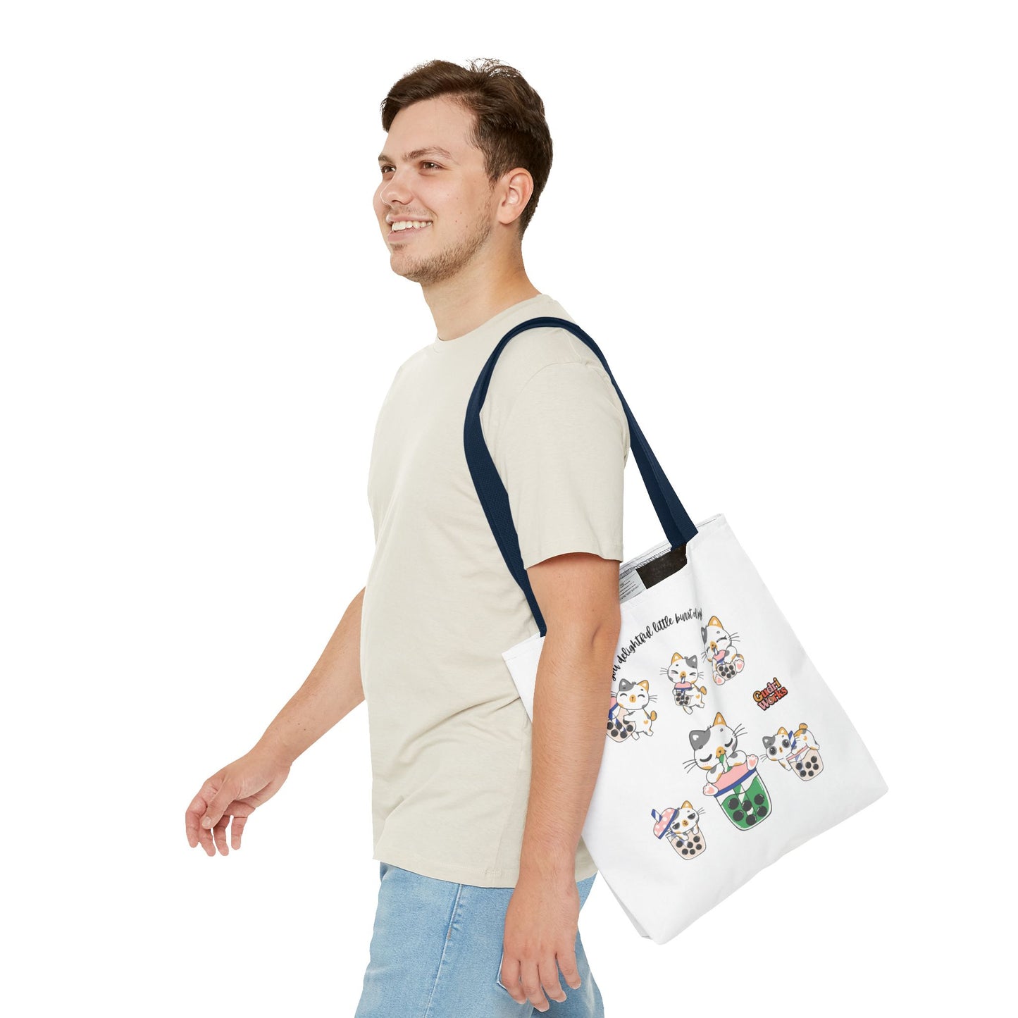 Tote Bag - White - Boba