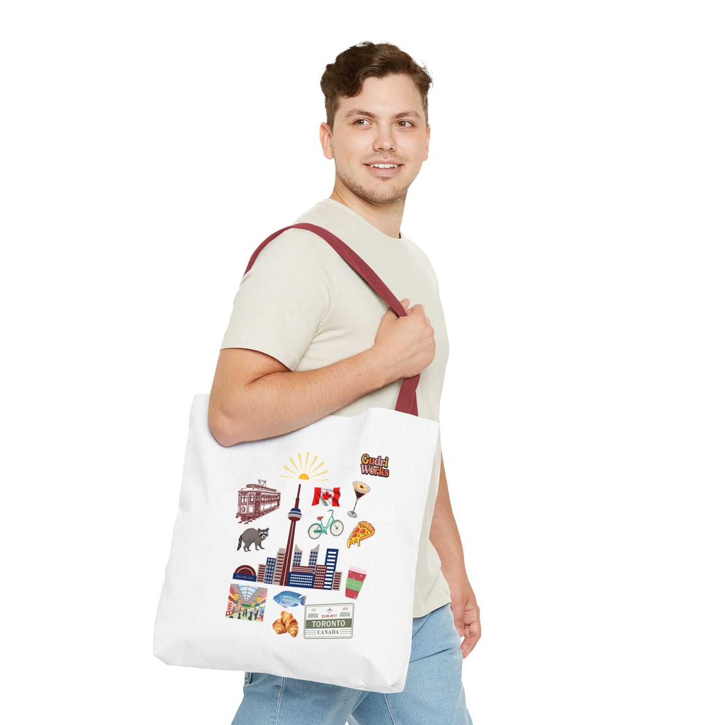 *SPECIAL OFFER* Tote Bag - White - The 6ix