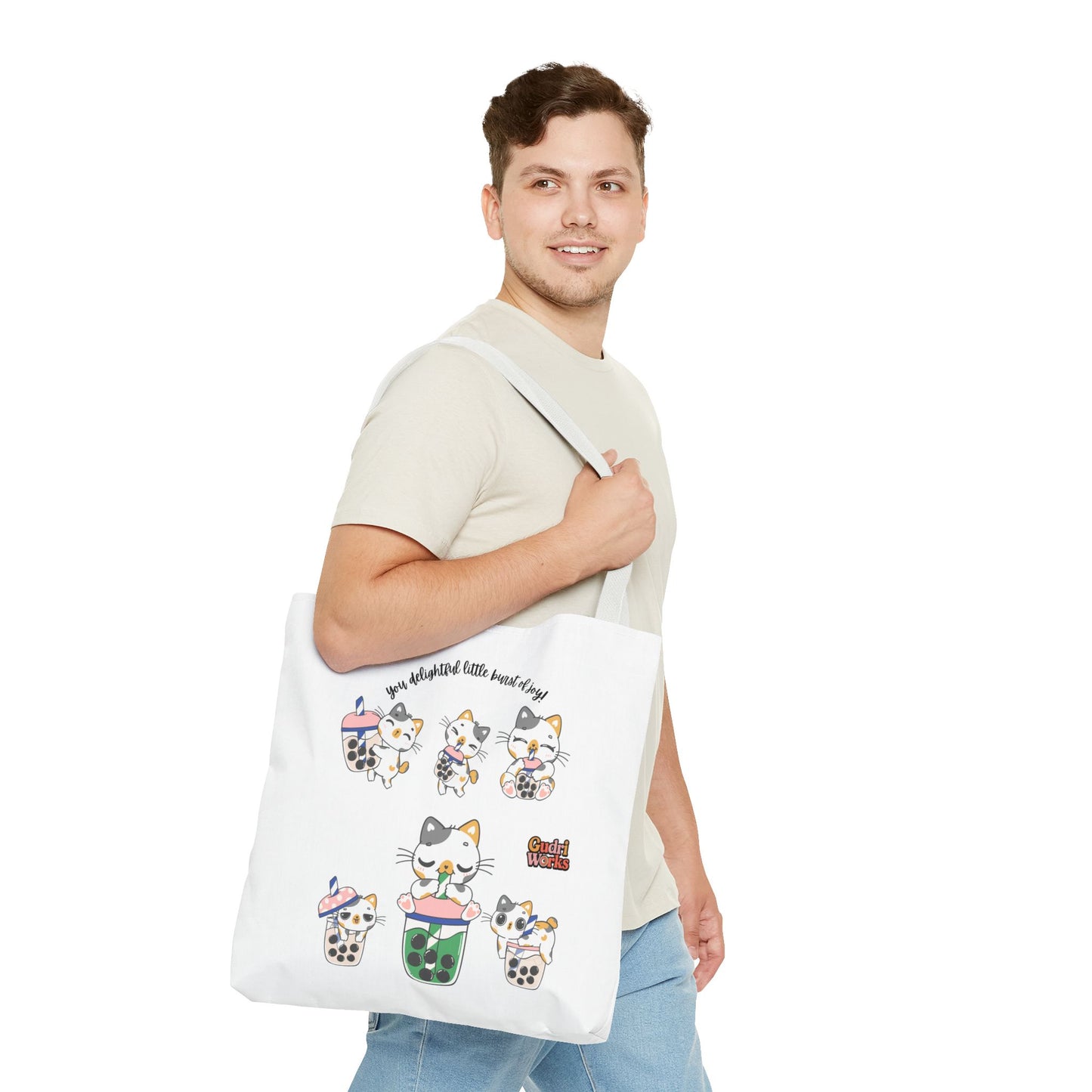 Tote Bag - White - Boba