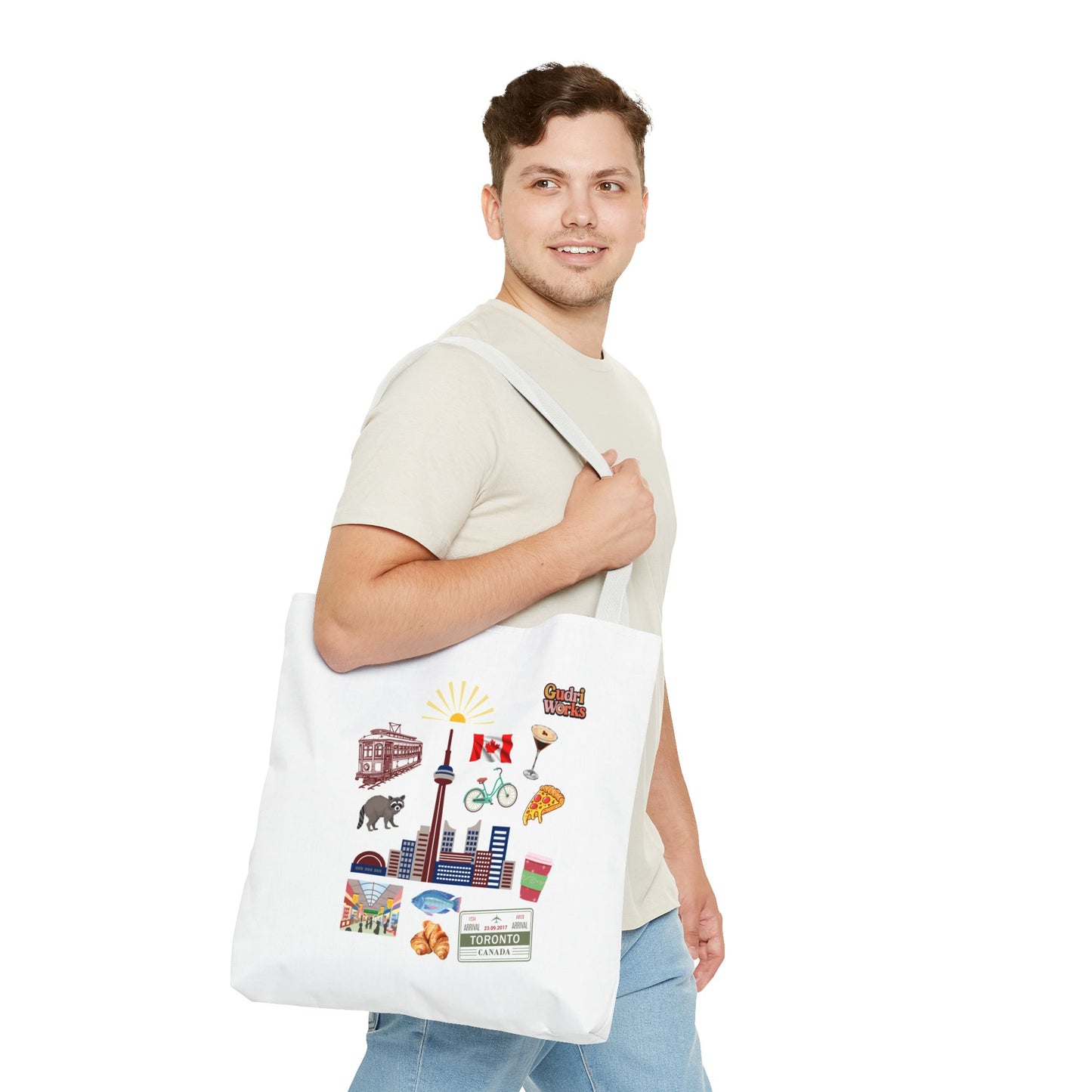 *SPECIAL OFFER* Tote Bag - White - The 6ix