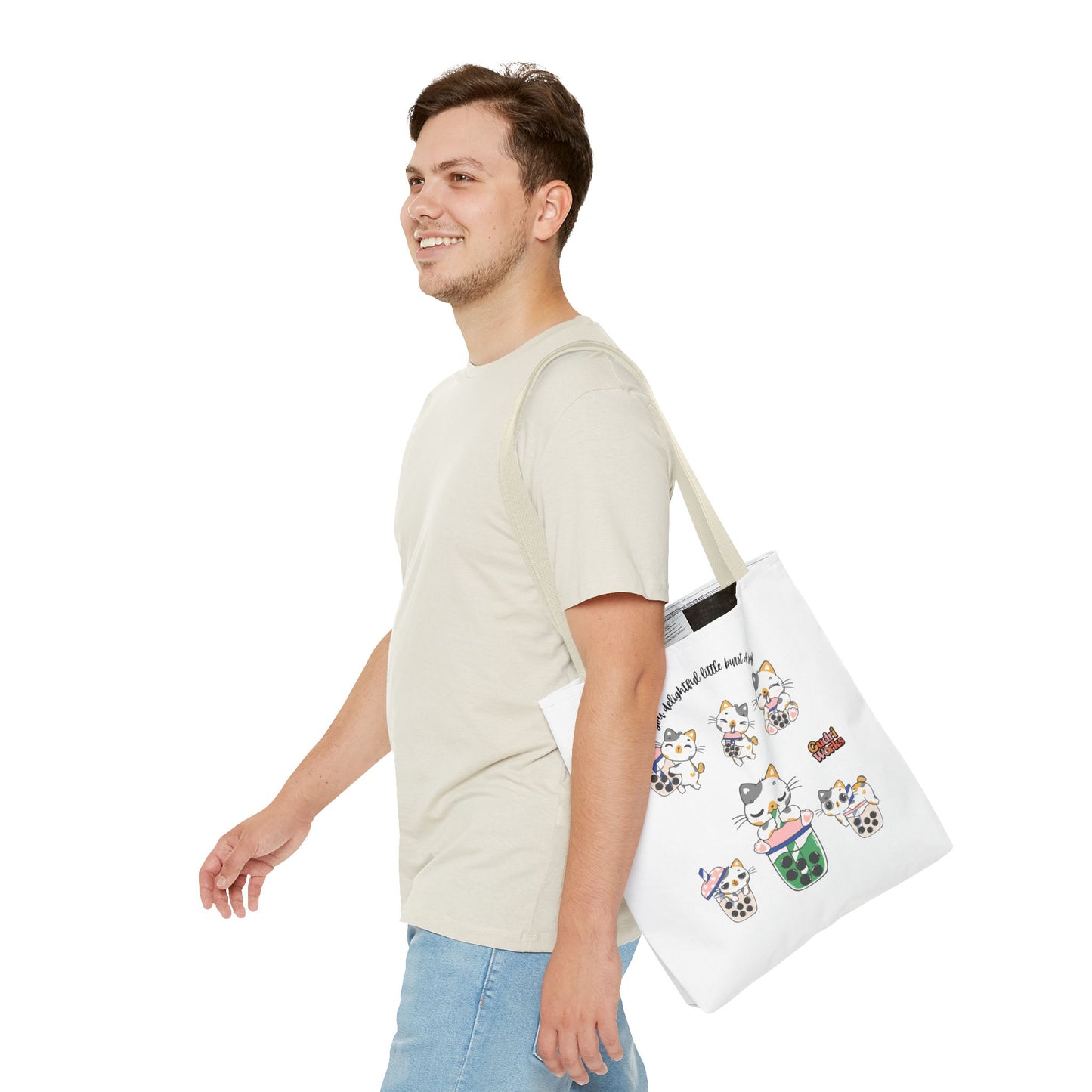 Tote Bag - White - Boba