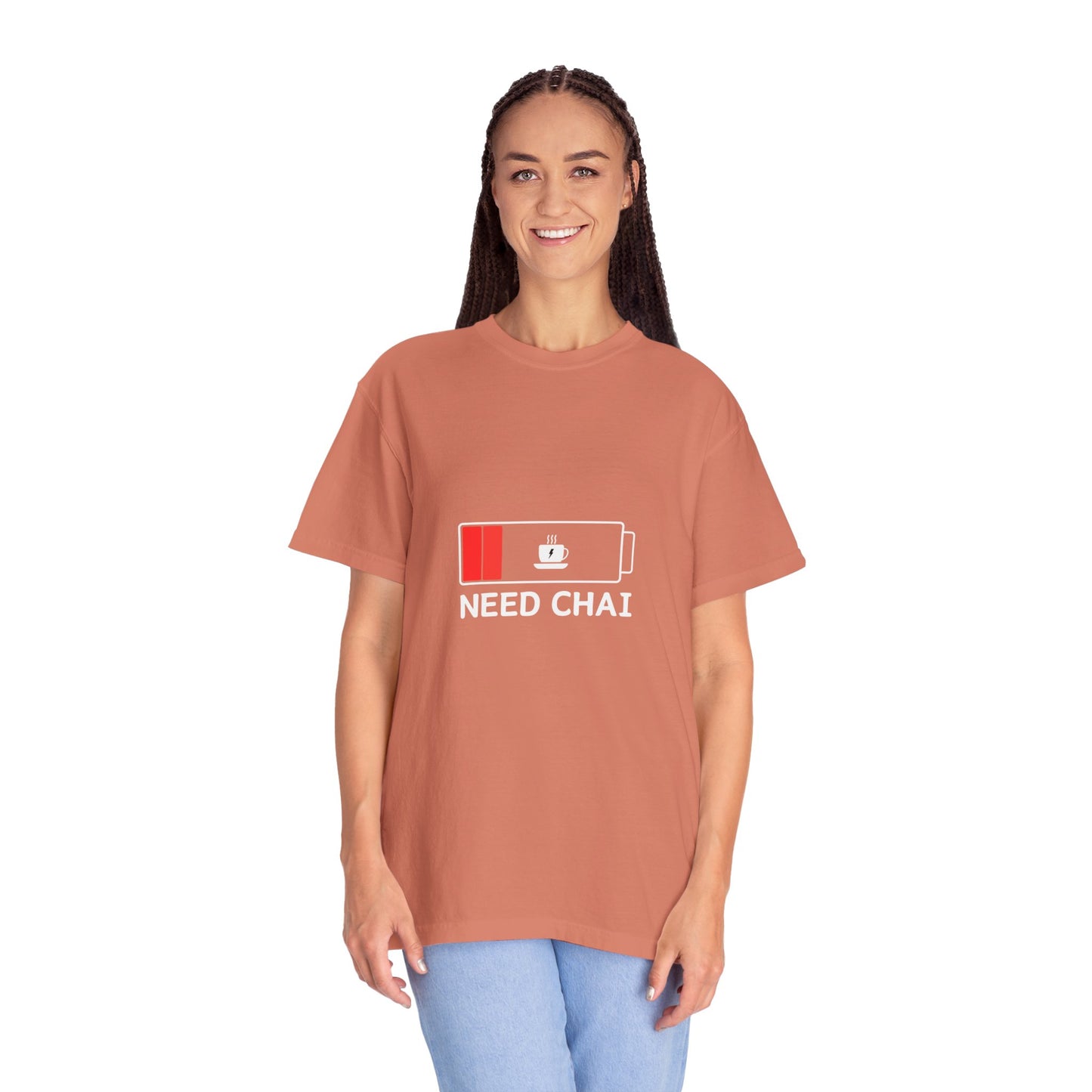 Unisex Garment-Dyed T-shirt - Chai