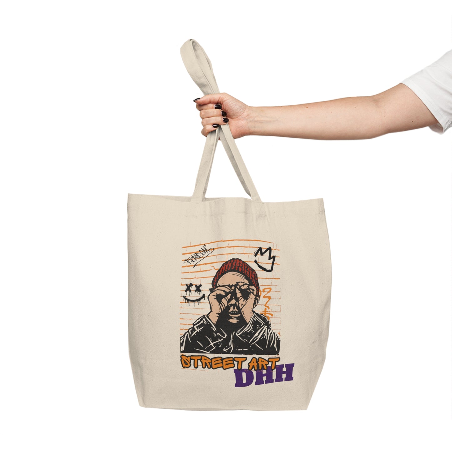 Canvas Shopping Tote - DHH