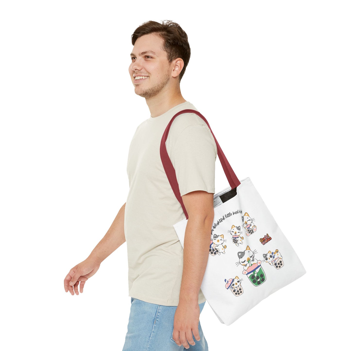 Tote Bag - White - Boba