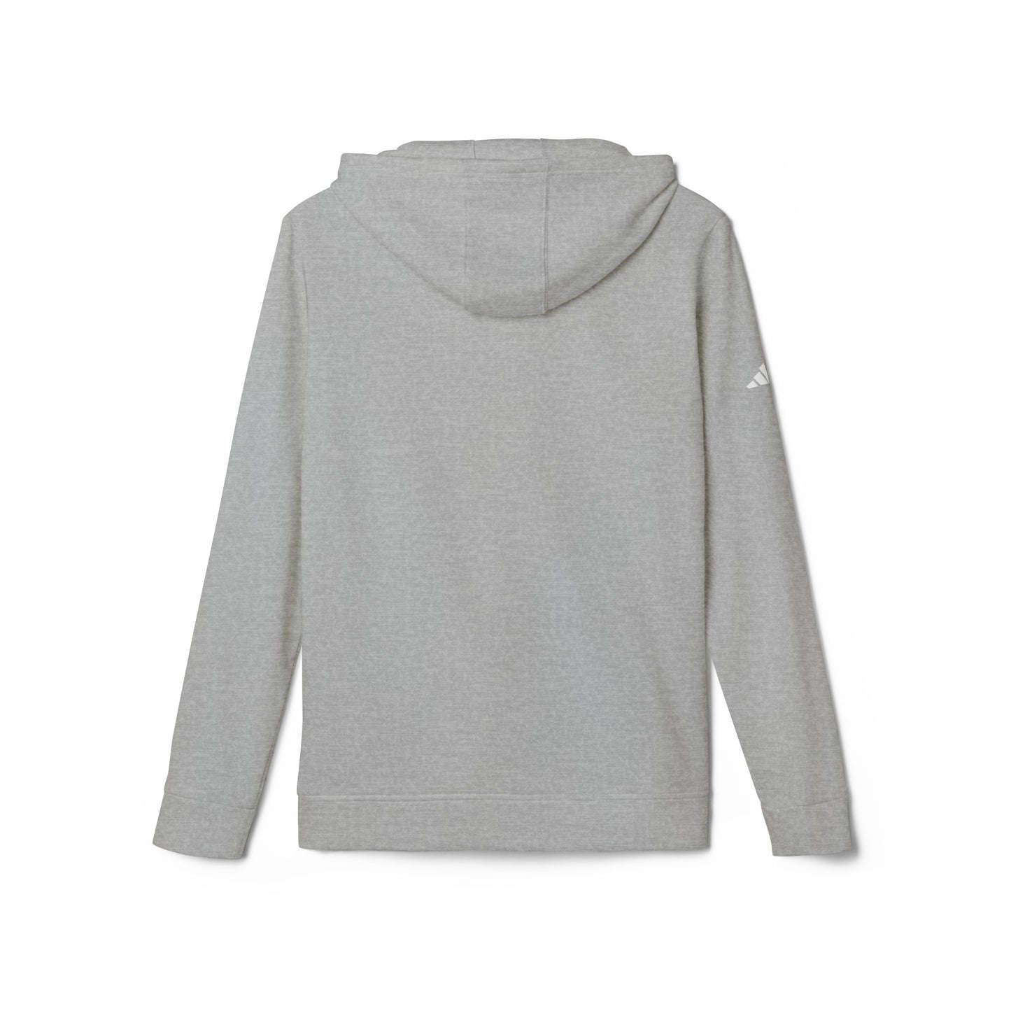 adidas Unisex Fleece Hoodie - Bike - White/Grey