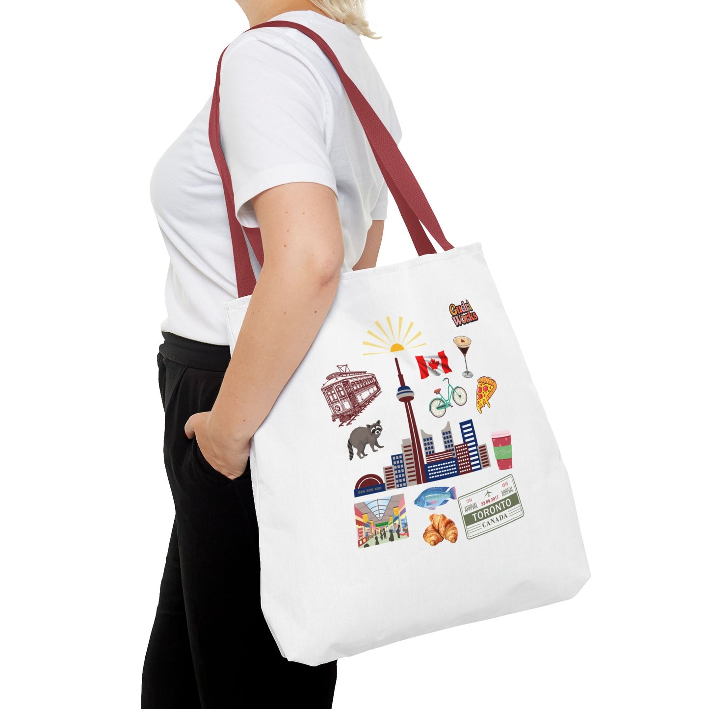 *SPECIAL OFFER* Tote Bag - White - The 6ix