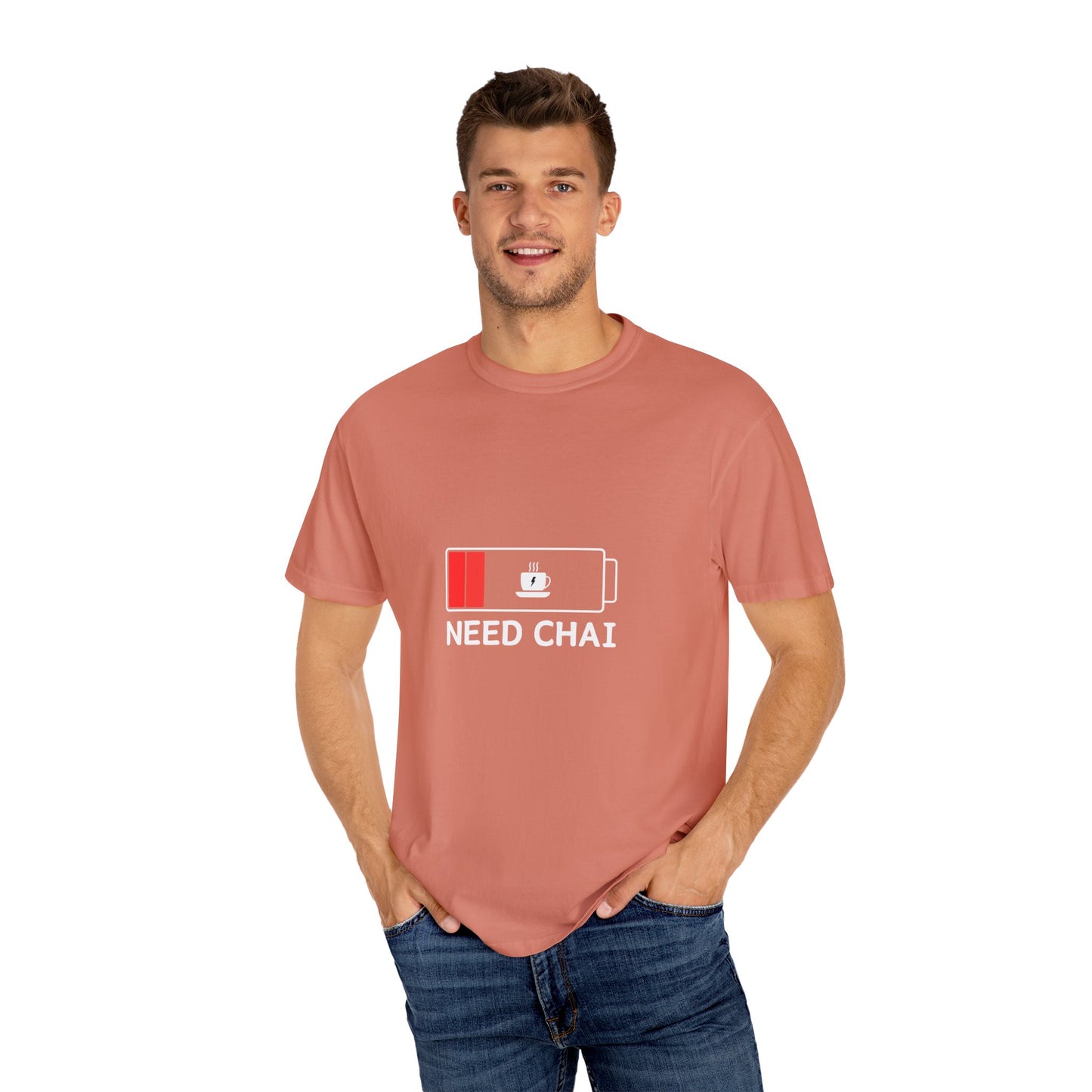 Unisex Garment-Dyed T-shirt - Chai