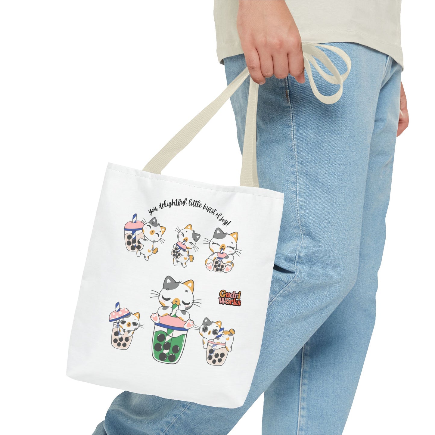 Tote Bag - White - Boba